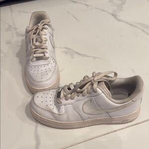 Nike Air Force 1 White Sneakers